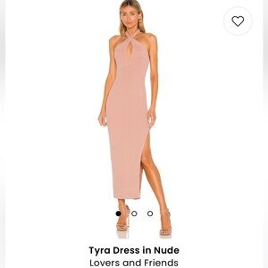 Tyra Dress In Nude Lovers and Friends